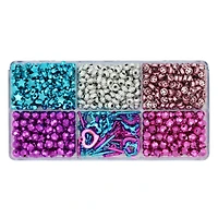 Metallic Brights & Findings Bead Box by Creatology™