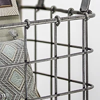 Rustic Metal Wired Mail & Wall Organizer