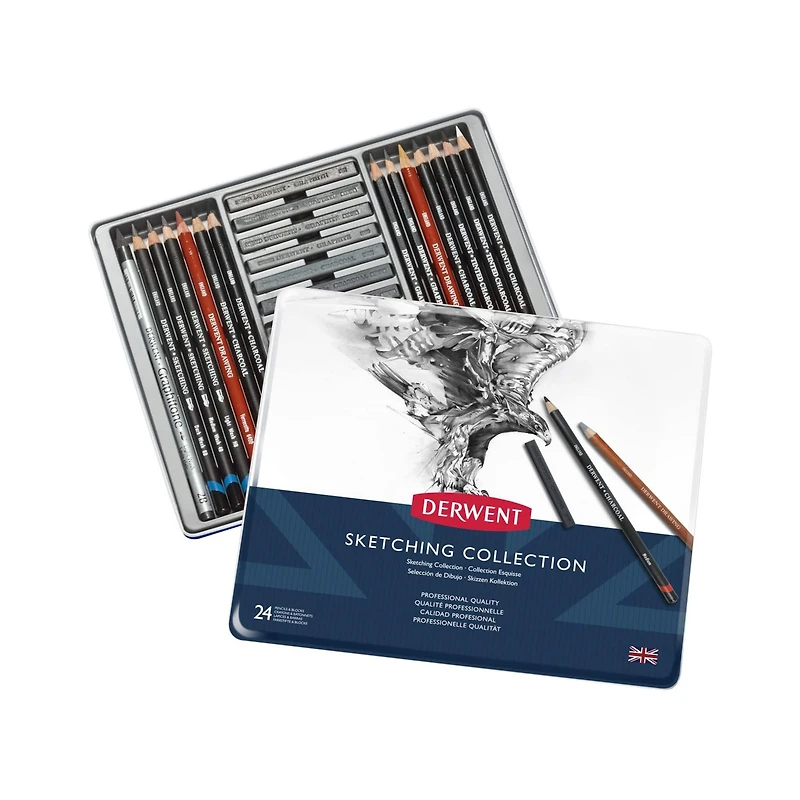 Derwent® Sketching Collection 24 Piece Set