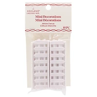 Mini White Fence Decorations, 10ct. by Ashland®