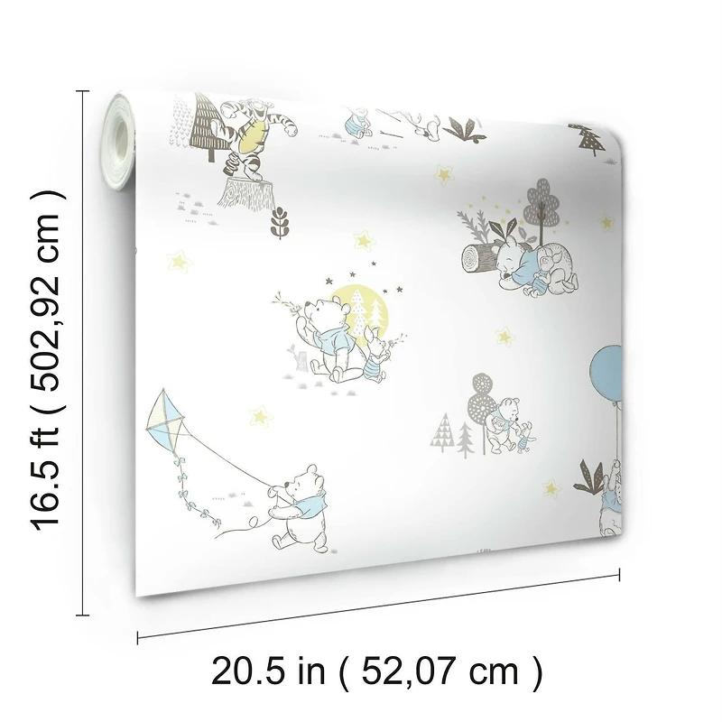 RoomMates Disney® Winnie The Pooh Playmates Peel & Stick Wallpaper