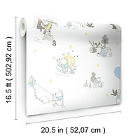 RoomMates Disney® Winnie The Pooh Playmates Peel & Stick Wallpaper