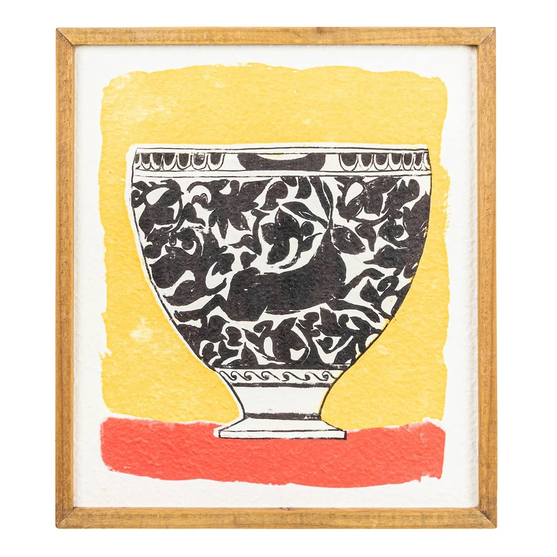 Hello Honey® Framed Painted Bowl Wall Art