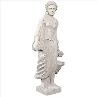 Design Toscano 45.5" Flora the Goddess of Flowering Plants Garden Statue