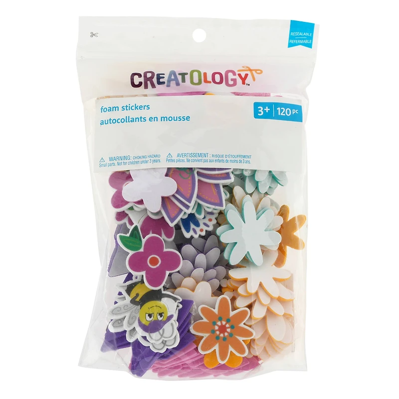 Butterfly & Bee Foam Stickers by Creatology™