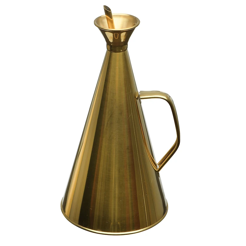 Hello Honey® Gold Stainless Steel Oil Cruet