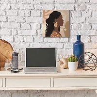 Stupell Industries Woman With Lemon Earrings Canvas Wall Art