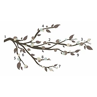 RoomMates Mod Branch Peel & Stick Wall Decals