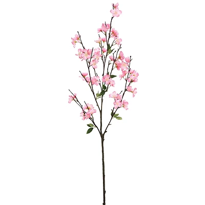 40'' Artificial Pink Cherry Blossom Spray, 3ct.