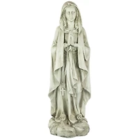 28" Religious Praying Virgin Mary Outdoor Garden Statue