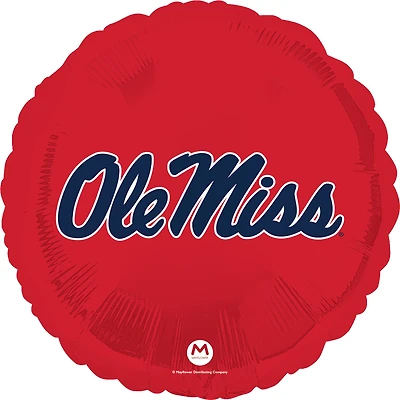 18" University of Mississippi Foil Balloon 