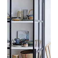 Hello Honey® 12oz. Glazed Stoneware Mug with Grip Indent Set, 2ct.