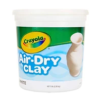 Crayola White Air Dry Clay, 5lb.