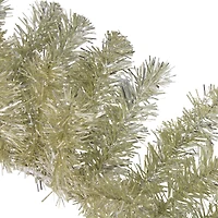 9ft. Champaign Gold & Silver Finish Christmas Tinsel Garland