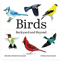 TF Publishing 2024 Birds: Backyard & Beyond Daily Desktop Calendar