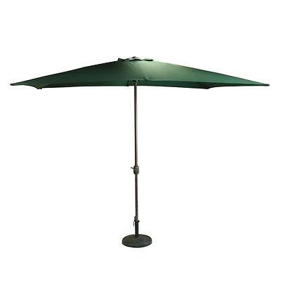 10ft. Hunter Green Outdoor Patio Market Umbrella
