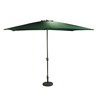 10ft. Hunter Green Outdoor Patio Market Umbrella