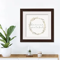 Grateful Fall Print in Black Frame