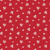 Springs Creative World Piece Red Pagoda Cotton Fabric