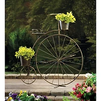 2.7ft. Old-Fashioned Bicycle Plant Stand
