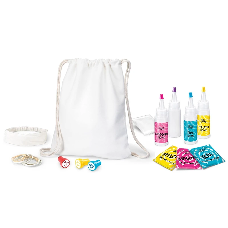 Cra-Z-Art Shimmer 'n Sparkle Tie Dye Fashion Tote & Headband