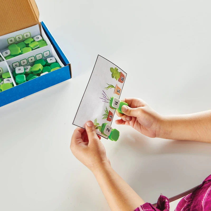 hand2mind® Learn My Numbers Fine Motor Clips