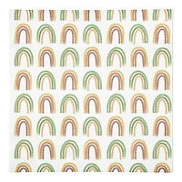 Straight Rainbow Pattern 10" x 10" Cotton Twill Napkin
