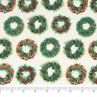 SINGER Christmas Poinsettia Cotton Fabric Fat Quarter Bundle