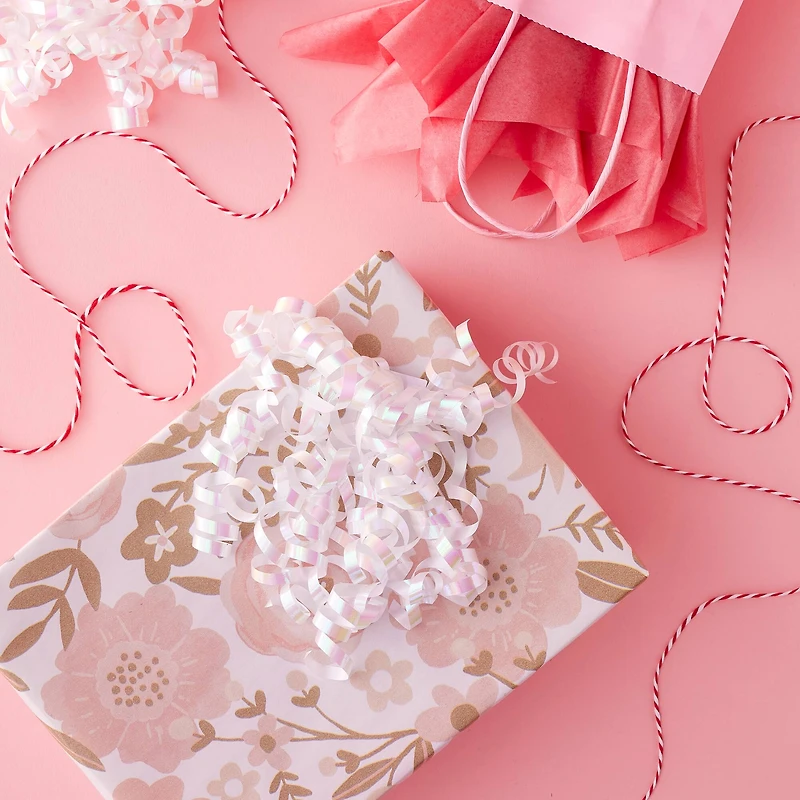 White Holographic Twisty Bows By Celebrate It™