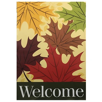 Small Welcome Autumn Harvest Garden Flag