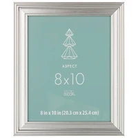 Silver Wide 8" x 10" Frame, Aspect by Studio Décor®