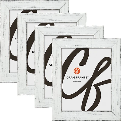 Pack Craig Frames Jasper Marshmallow White Picture Frame