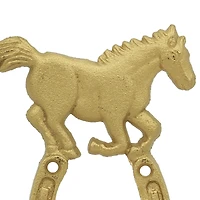 5.25" Gold Horse Metal Wall Hook by Ashland®