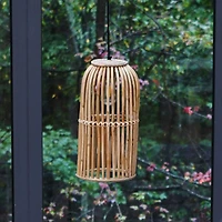 Hello Honey® Woven Bamboo Ceiling Light
