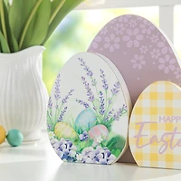 Glitzhome® 8" Easter Eggs Table Décor
