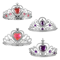 Toy Time Silver Princess Crowns & Tiaras, 4ct.