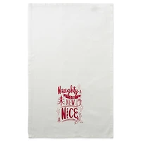 DII® Assorted Naughty Nice Holiday Printed Dishtowel Set