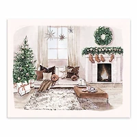 Comfort And Joy Living Room 10x8 Tabletop Canvas