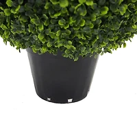20" Artificial Green Boxwood Ball