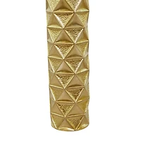 Gold Metal Glam Vase, Set of 3" 34", 29", 25"
