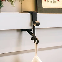 Village Lighting Mantel Garland & Stocking Hanger