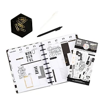 The Happy Planner® Black & White Value Pack Stickers