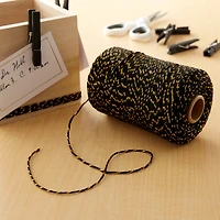 240yd. Black & Gold Twine by Recollections™