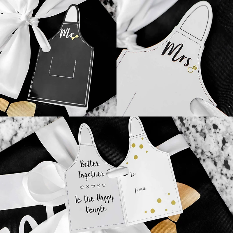 Kate Aspen® Mr. & Mrs. Couples Apron Gift Set