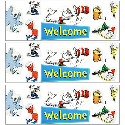 Eureka® Dr. Seuss™ Welcome Go-Arounds®, 3 Sets of 8 per Sheet