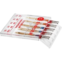 SINGER® Titanium Universal Regular Point Sewing Machine Needles, 60ct.
