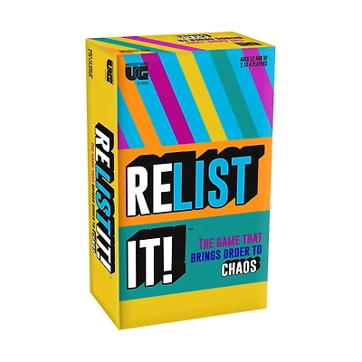 Relist It! - The Game that Brings Order to Chaos