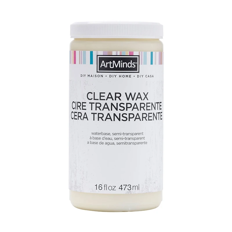 16oz. Clear DIY Home Wax by ArtMinds®