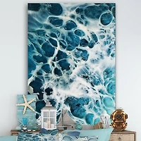 Designart - Waves Epoxy ResIn Art IV