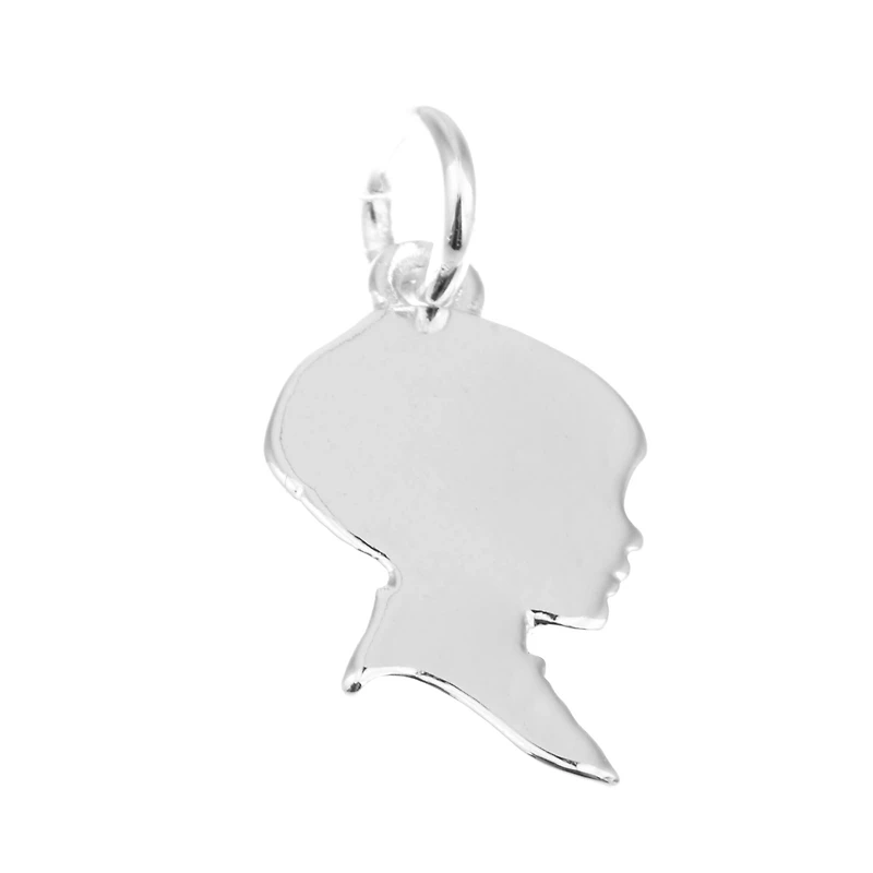 Silver Plated Boy Charm by Bead Landing™